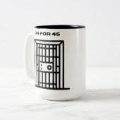 34 für 45 zweifarbige tasse (Vorderseite Links)