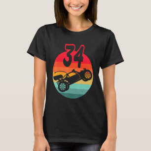 34. Geburtstag I Racing Gaming I Remote Kontrolle T-Shirt