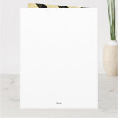 34. Geburtstag Karte (Rückseite)