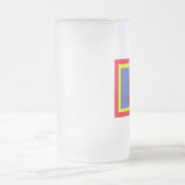 34 Geburtstag Mattglas Bierglas (Mittel)