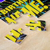 34. Geburtstag: Spaß, bunte feierliche Feuerwerke Puzzle (Seite)