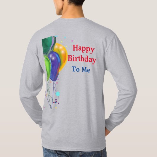 34. Geburtstag T-Shirt (Rückseite)