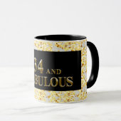 34. Geburtstag Tasse (VorderseiteRechts)