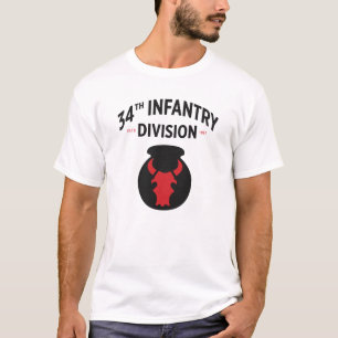 34. Infanterie-Abteilung Militär der Vereinten Sta T-Shirt