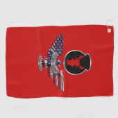 34. Infanterie-Division Eagle Golfhandtuch (Horizontal)