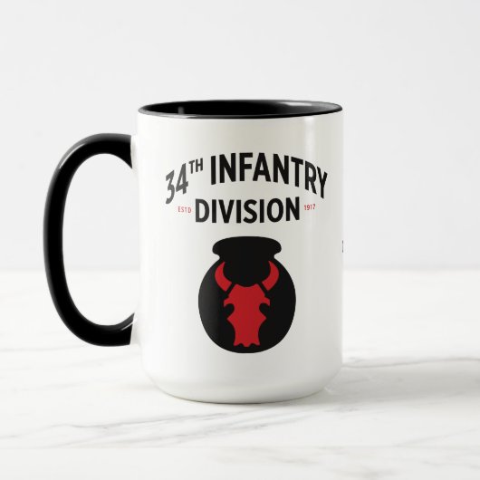 34. Infanterieabteilung Tasse (Links)