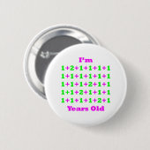 34 Jahre der alten Magenta-GR Button (Vorne & Hinten)