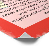 34. Periodische Tabelle der Elemente (As) Poster (Ecke)