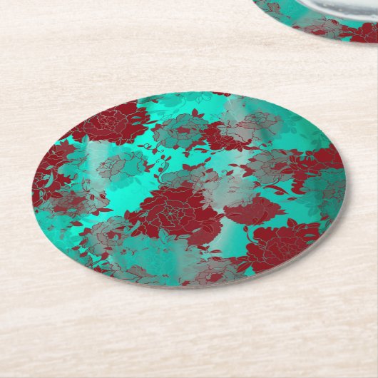 34 RUNDER PAPPUNTERSETZER (Angewinkelt)