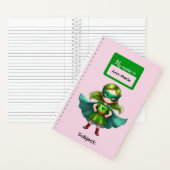 34 Superhelden Kinder Mädchen Schreibwaren Schüler Notizblock (Innen)