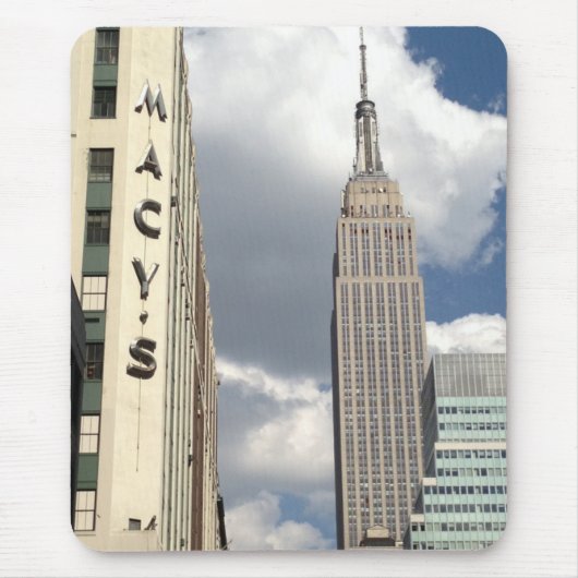 34th Street Empire State Gebäude Manhattan NYC Mousepad (Vorne)