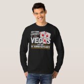 34th Wedding Anniversary - Las Vegas Trip T-Shirt (Vorne ganz)