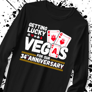 34th Wedding Anniversary - Las Vegas Trip T-Shirt