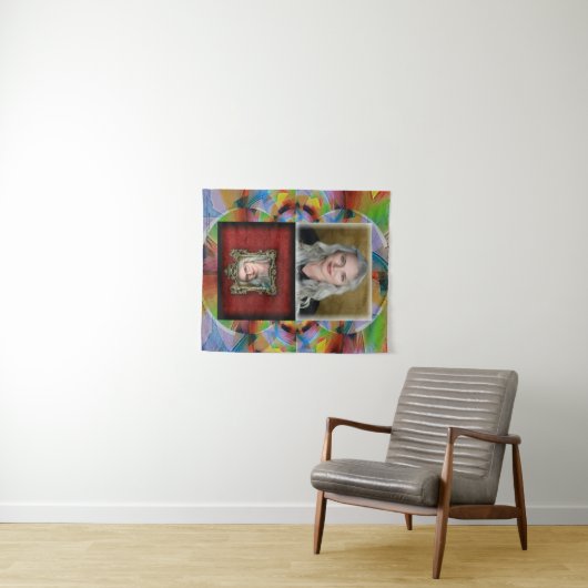 34x40 Beauty & Beast Wandteppich (Beispiel (Horizontal))