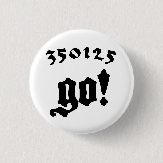 350125 Go! Button (Vorderseite)