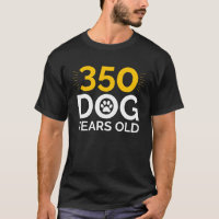 350 Geburtstags-Geschenk-T - Shirt der