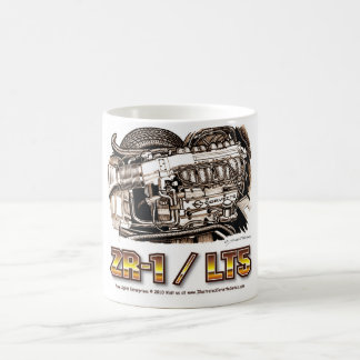 350 LT5 ZR1 Korvette Motor Kaffeetasse