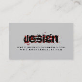 350 ml [rot] Visitenkarten Visitenkarte (Rückseite)