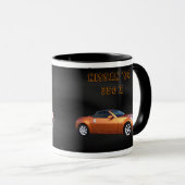 350 Z AUF BLACK-MUG TASSE (VorderseiteRechts)