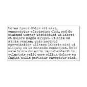 350 Zeichen Großer Schreibstil für Schreibmaschine Permastempel (Design)