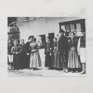 350px-bartok-Aufnahme Volksmusik Postkarte