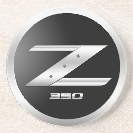 350Z Auto Sandstein Untersetzer (Vorne)