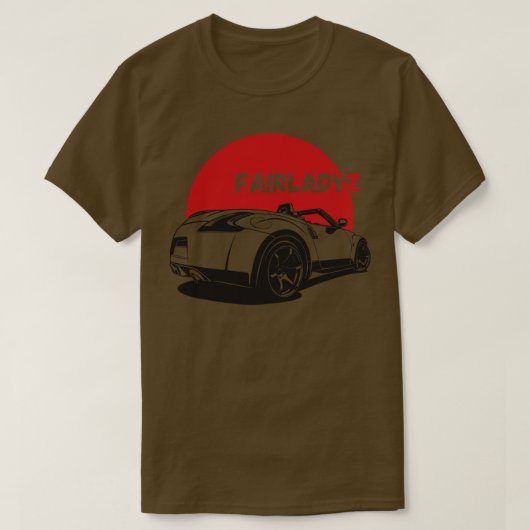 350z Cabrio T-Shirt (Design vorne)