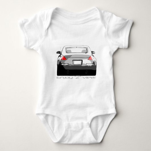 350Z "Enjoytheview. " Baby Strampler (Vorderseite)