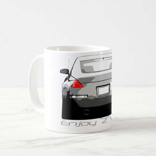 350Z "Enjoytheview. " Kaffeetasse (Vorderseite Links)