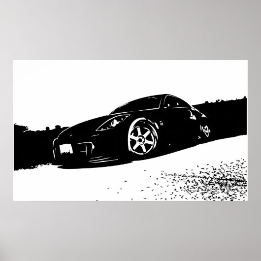350z Vorderständer Poster (Vorne)