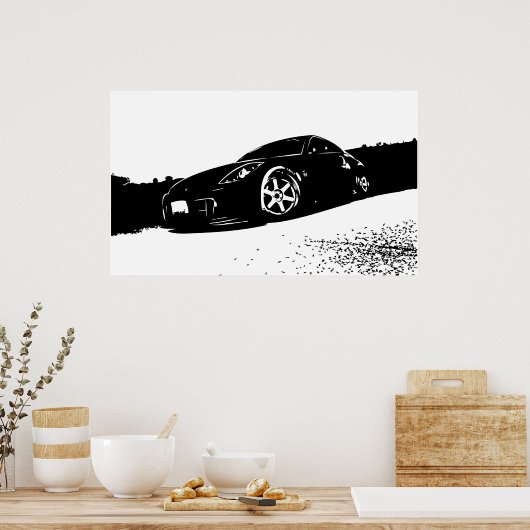 350z Vorderständer Poster (Küche)