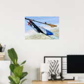 352. FG P-51 MUSTANG POSTER (Heimbüro)