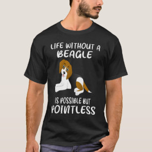 352 Leben ohne Beagle T-Shirt