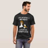 352 Leben ohne Beagle T-Shirt (Vorne ganz)