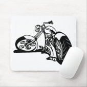 354 Chopper Bike Mousepad (Mit Mouse)