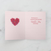 3555 Grandma Valentine in Flowers Feiertagskarte (Innenseite)