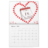 356 strahlende Tage Kalender (Feb 2027)