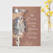 3573 Passover Silver Cup Karte (Gelbe Blume)