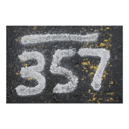 357 Mason's and Angel Number Poster (Vorderseite)