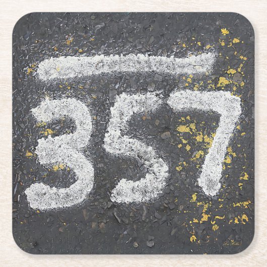 357 Mason's and Angel Number Rechteckiger Pappuntersetzer (Vorderseite)