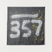 357 Mason's and Angel Number Wandteppich (Vorderseite)