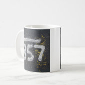 357 Masons und Engelszahl Kaffeetasse (Vorderseite Links)