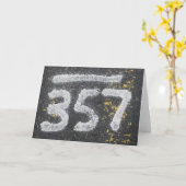 357 Masons und Engelszahl Karte (Gelbe Blume)