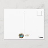 357 Masons und Engelszahl Postkarte (Rückseite)