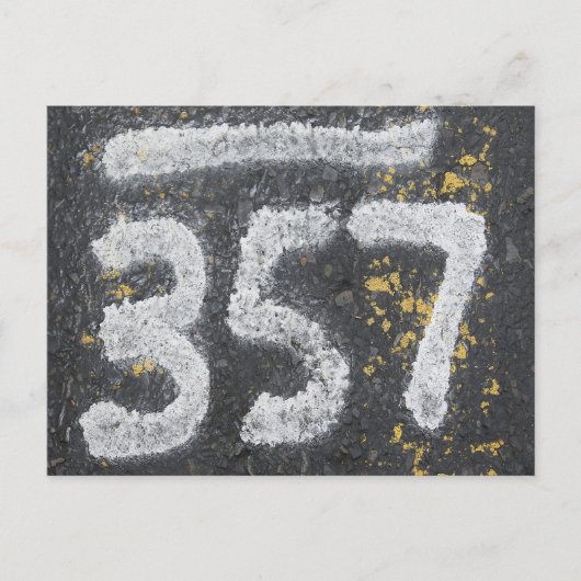 357 Masons und Engelszahl Postkarte (Vorderseite)