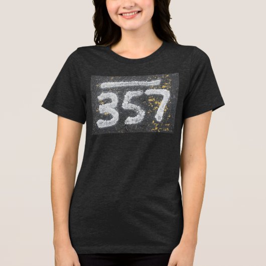 357 Masons und Engelszahl Tri-Blend Shirt (Vorderseite)