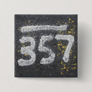 357 Maurers und Engelszahl Button