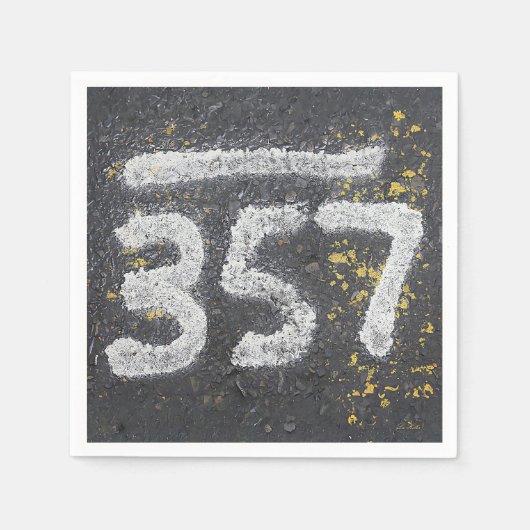 357 Maurers und Engelszahl Serviette (Vorderseite)