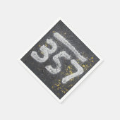 357 Maurers und Engelszahl Serviette (Ecke)