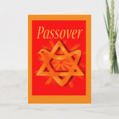 3583 Passover Red-Gold Karte (Vorderseite)